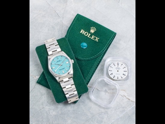 Rolex Air-King 34 Customized Tiffany Turchese Oyster Blue Hawaiian 14000